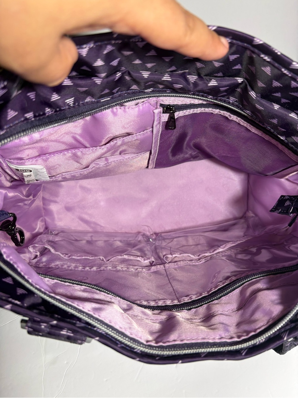Lug Cabby Shopper Tote Triangle Concord NWT Never Used - Picture 14 of 16